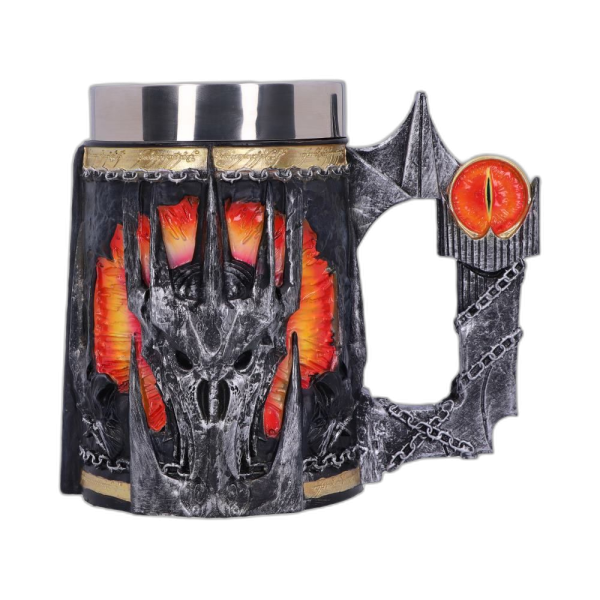 NEMESIS NOW LORD OF THE RINGS SAURON TANKARD 15.5CM VRČ