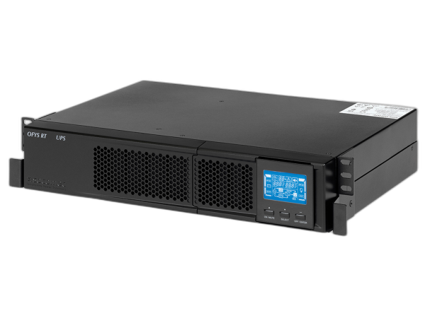 UPS SOCOMEC Ofys RT 1000VA, 900W, On-line, sinusni izhodni signal, USB, LCD