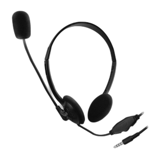 Slušalke Ewent, za telefone/tablice, nadzor glasnosti, mikrofon, EW3567