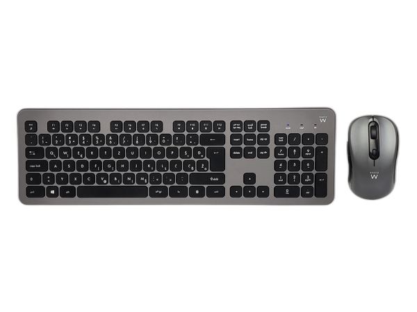 Tipkovnica in miška Ewent Wireless Scissor Keyboard and Mouse, USB, SLO