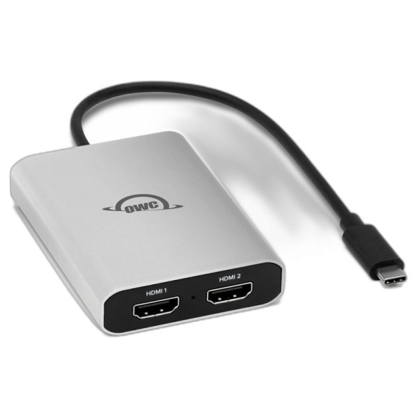OWC USB-C na Dual HDMI 4K video adapter 
