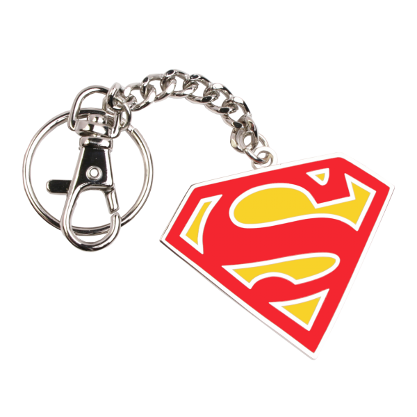 NOBLE COLLECTION DC - SUPERMAN C - J - SUPERMAN KEYCHAIN (RED)