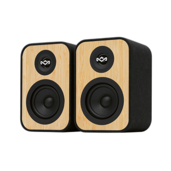 HOUSE OF MARLEY UPLIFT BT BOOKSHELF SPEAKERS SIGNATURE BLACK
