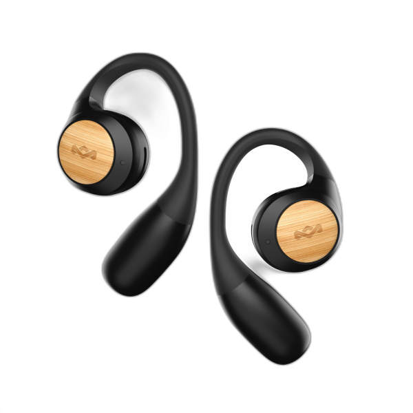 HOUSE OF MARLEY LIBERATE OPEN EAR EARPHONES SIGNATURE BLACK