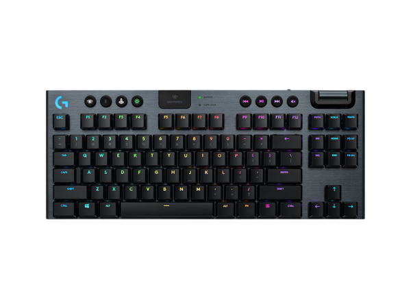 Tipkovnica Logitech G915 TKL LIGHTSPEED Wireless RGB, GL Tactile, črna, SLO g.