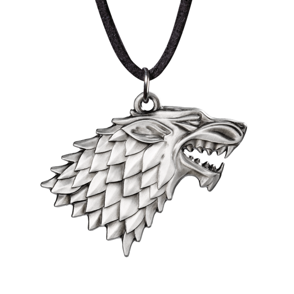 NOBLE COLLECTION - GAME OF THRONES - J - STARK PENDANT / COSTUME