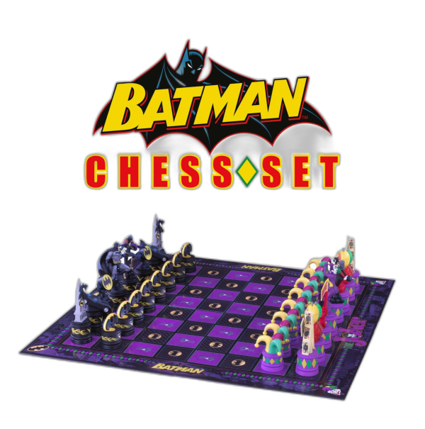 NOBLE COLLECTION DC - BATMAN - BATMAN CHESS SET