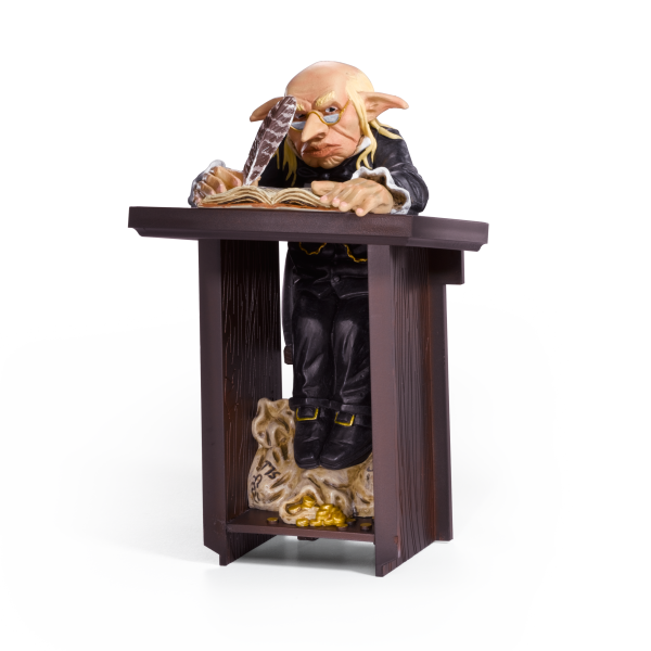 NOBLE COLLECTION - HARRY POTTER - MAGICAL CREATURES-GRINGAME OF THRONESTS GOBLIN