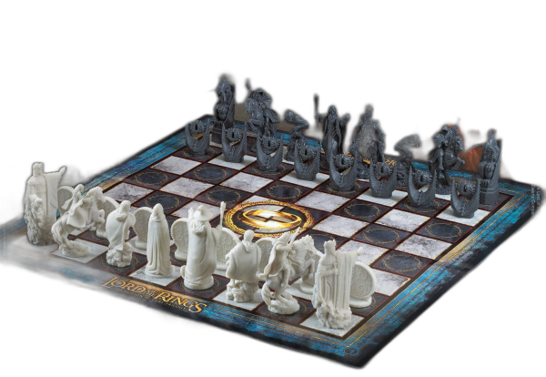 NOBLE COLLECTION - THE LORD OF THE RINGS - GIFTS - BATTLE FOR MIDDLE-EARTH NAMIZNA IGRA ŠAH