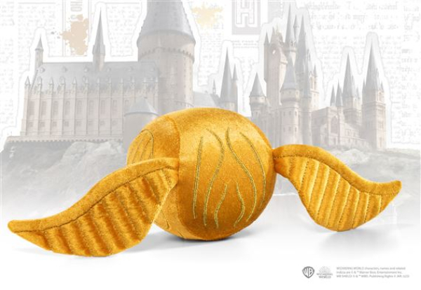 NOBLE COLLECTION - HARRY POTTER-GOLDEN SNITCH PLUSH