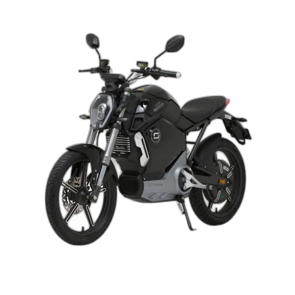SUPER SOCO TS1200R električno motorno kolo črne barve