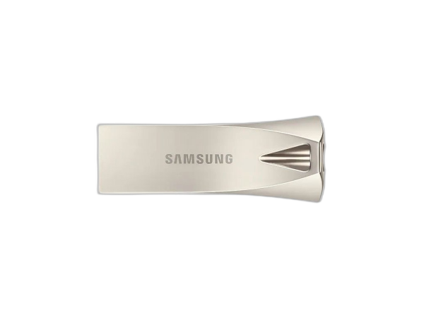 USB ključek Samsung BAR Plus, 128GB, USB 3.1 400 MB/s, srebrn