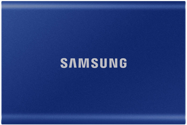 Zunanji SSD 1TB Type-C USB 3.2 Gen2 V-NAND UASP, Samsung T7, moder (MU-PC1T0H/WW)