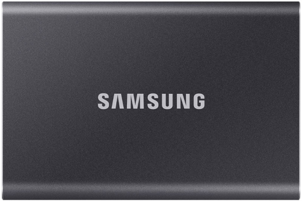Zunanji SSD 1TB Type-C USB 3.2 Gen2 V-NAND UASP, Samsung T7, siv (MU-PC1T0T/WW)