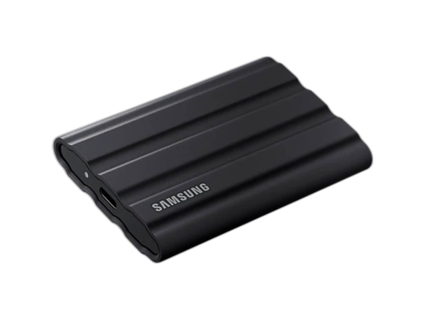Zunanji SSD 4TB Type-C USB 3.2 Gen2 NVMe, IP65, Samsung T7 Shield, črn (MU-PE4T0S)
