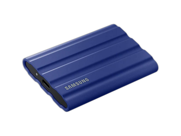 Zunanji SSD 2TB Type-C USB 3.2 Gen2 NVMe, IP65, Samsung T7 Shield, moder, MU-PE2T0R
