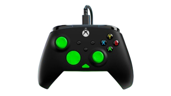 TURTLE BEACH XBOX REMATCH ŽIČNI KONTROLER ČRNO ZELENE BARVE