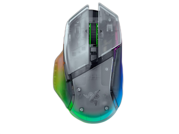 Miška Razer Basilisk V3 Pro 35K Phantom White, Wireless