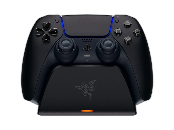 Polnilec za igralni plošček Razer Quick Charging Stand za PlayStation 5, črn