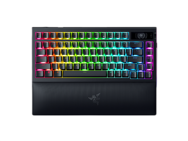 Tipkovnica Razer BlackWidow V4 Pro 75%, Oranžna stikala, US SLO g.