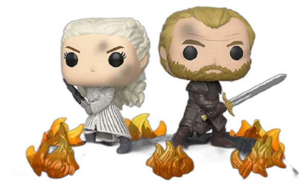 FUNKO POP MOMENT: GAME OF THRONES - DAENERYS & JORAH B2B W/SWORDS