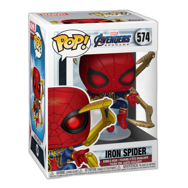 Figura FUNKO POP MARVEL: ENDGAME -IRON SPIDER W/ NANO GAUNTLET