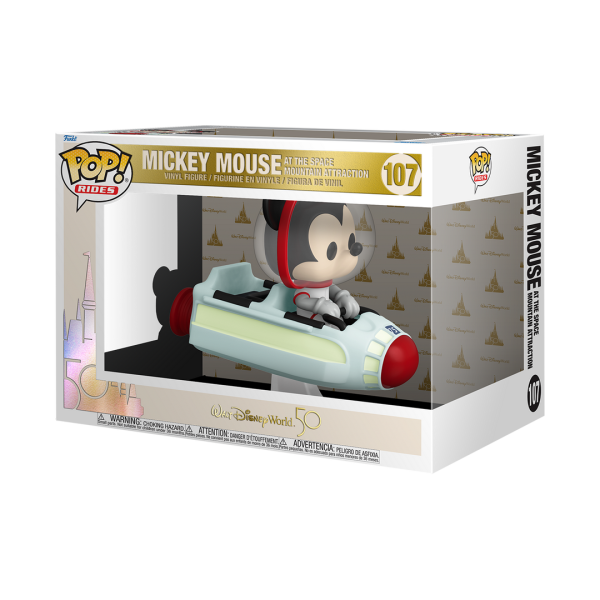 FUNKO POP RIDES SUPER DELUXE: DISNEY - SPACE MOUNTAIN W/ MICKEY MOUSE