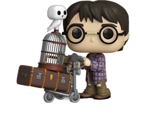 FUNKO POP DELUXE: HP ANNIVERSARY- HARRY PUSHING TROLLEY