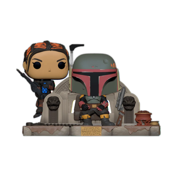 FUNKO POP MOMENT: MANDALORIAN - BOBA FETT & FENNEC SHAND