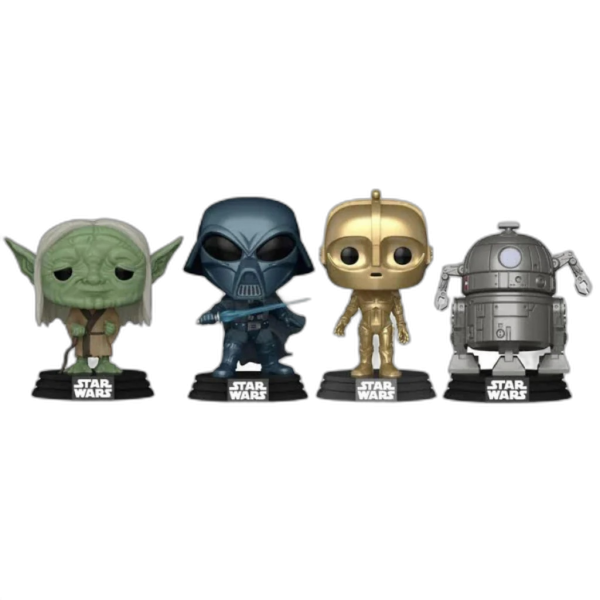 FUNKO POP STAR WARS: CONCEPT SERIES- 4PK