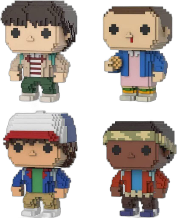 FUNKO 8 BIT POP: STRANGER THINGS 4PK