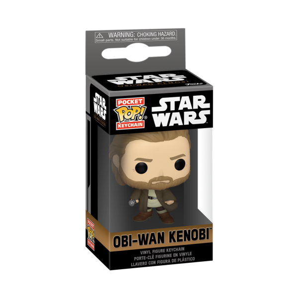 FUNKO POCKET POP KEYCHAIN Star Wars Obi Wan Kenobi obesek