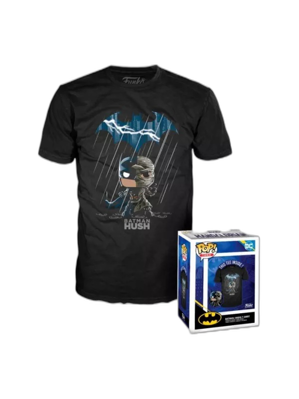 FUNKO POP TEE: DC - BATMAN (HUSH) - XL