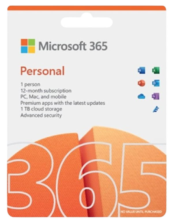 Microsoft 365 Personal, letna naročnina, slovenski jezik