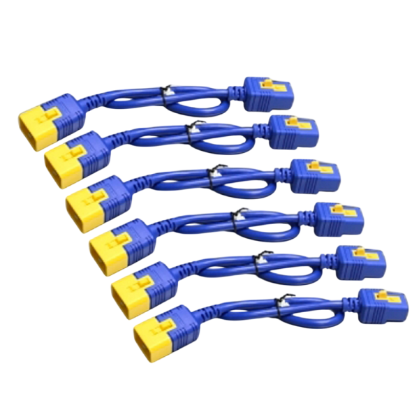 APC IEC KIT 6 16A 1,2m moder napajalni kabli za Rack PDU