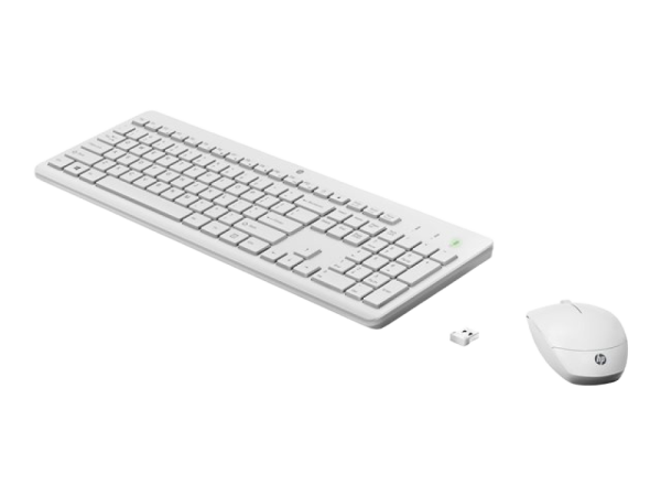 HP 230 Wireless Mouse + Keyboard Combo WHT