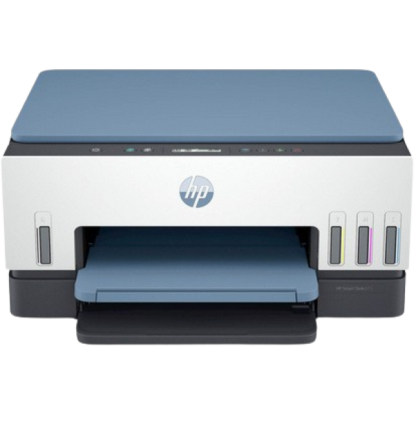 HP Smart Tank 675 All-in-One A4 Color Dual-band WiFi Print Scan Copy Inkjet 12/7ppm