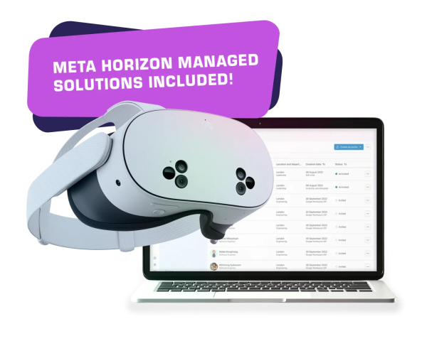Meta Quest 3S 256 GB VR WORK/EDU Bundle